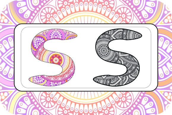 Download Layered Alphabet S Letter 3D Mandala SVG - 3d mandala Collection