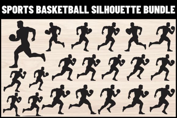 Download Basketball Player Silhouette Bundle - Premium Bundle