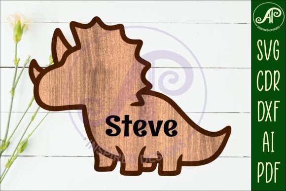 Download Triceratops Dinosaur Outline Layer Sign - Layer sign Collection