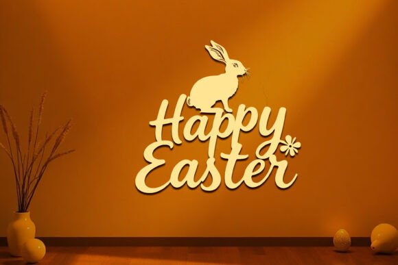 Download Laser Cut Easter Wall Decor SVG - Easter wall decor Collection
