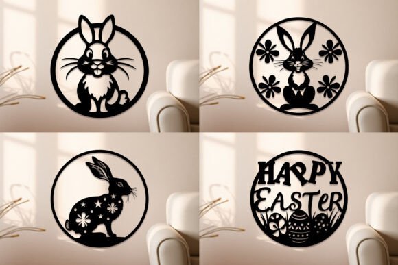 Download Laser Cut Easter Wall Decor SVG Set - Easter wall decor Collection