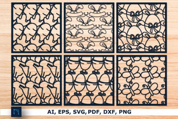 Download Laser Cut Easter Wall Decor SVG Bundle - Premium Resources