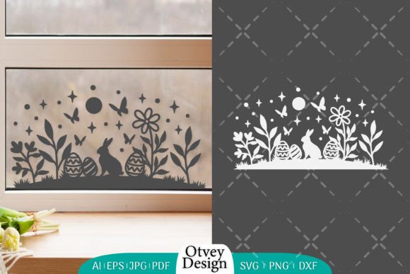 Download Easter Window Decal, Easter Wall Decor - Premium Resources
